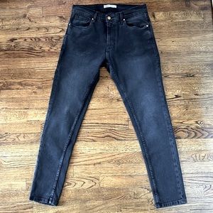 Zara Man 34x34 Black Jeans.